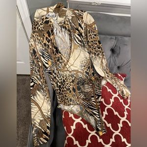Animal Print Bodysuit